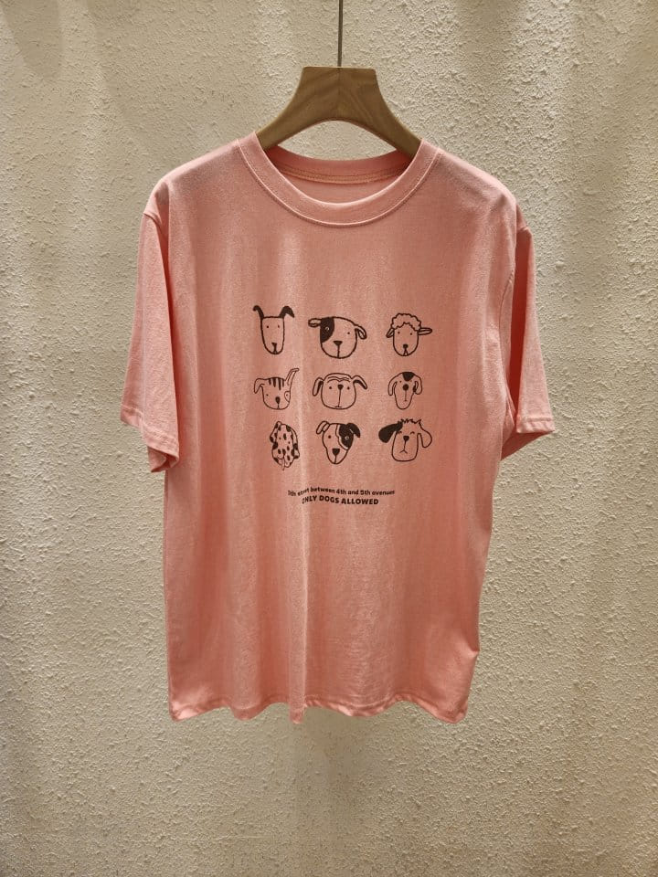 Another Plan - Korean Women Fashion - #shopsmall - Pig Animal Friends Tee - 8