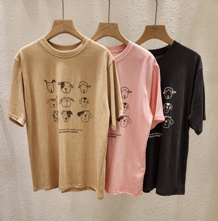 Another Plan - Korean Women Fashion - #thatsdarling - Pig Animal Friends Tee - 9