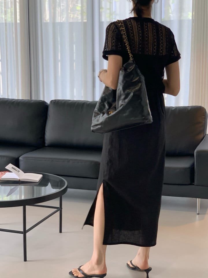 Arc - Korean Women Fashion - #momslook - Alice Knit Tee - 3
