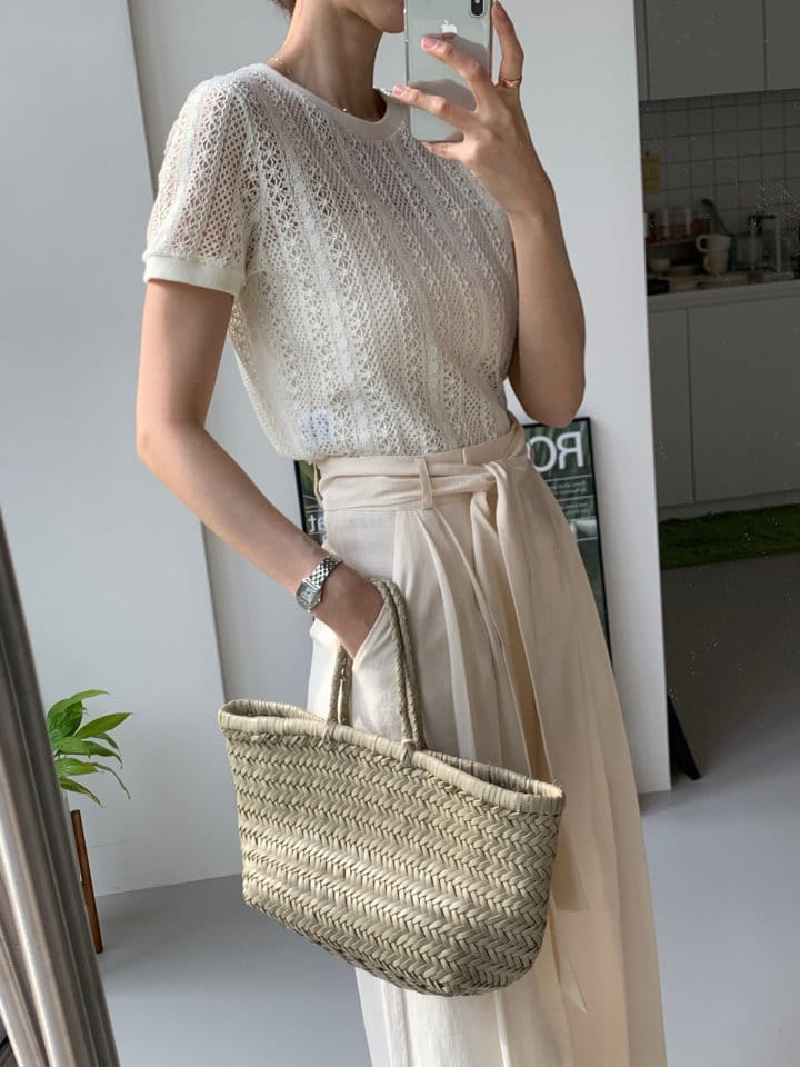 Arc - Korean Women Fashion - #momslook - Alice Knit Tee - 7