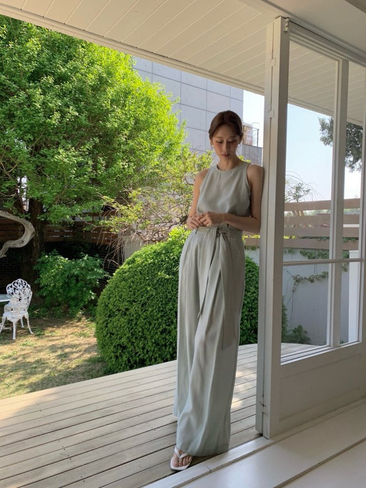 Arc - Korean Women Fashion - #momslook - Peach Pants - 11