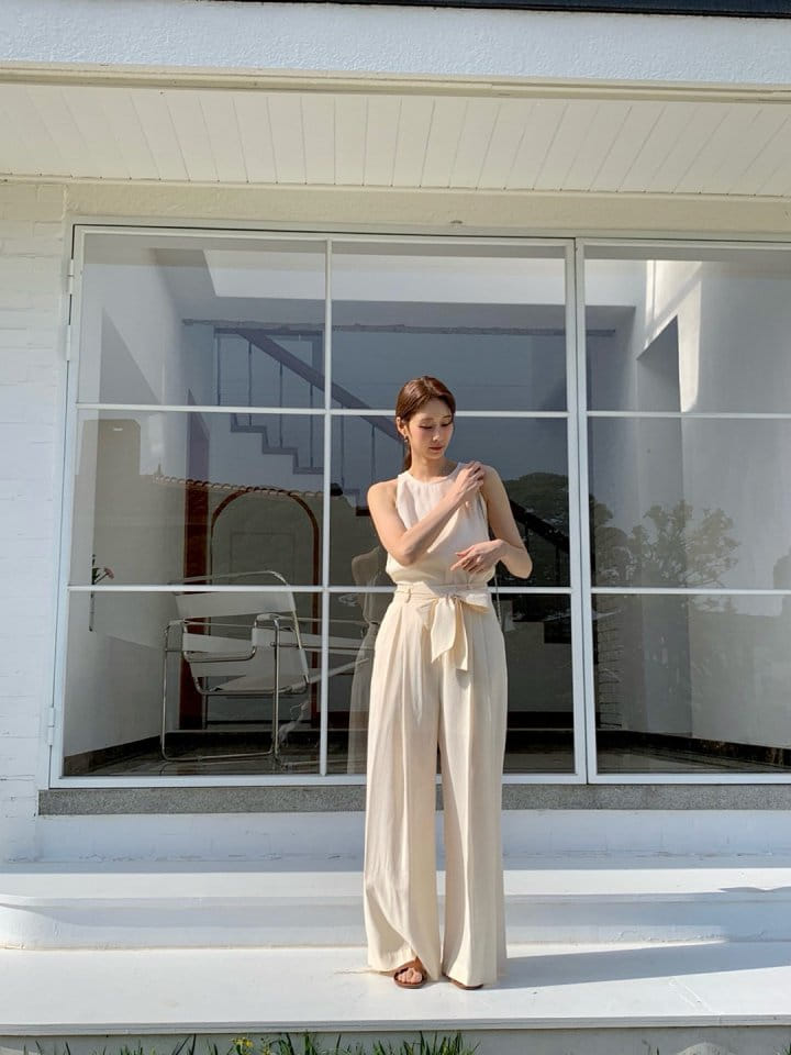 Arc - Korean Women Fashion - #momslook - Peach Pants - 5
