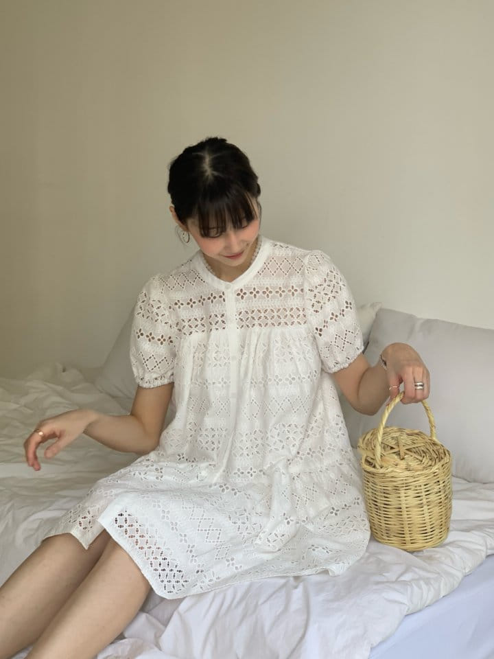 Arc - Korean Women Fashion - #momslook - Simon Lace One-Piece - 10
