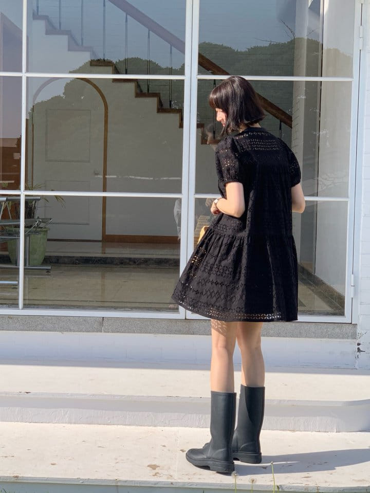 Arc - Korean Women Fashion - #momslook - Simon Lace One-Piece - 6