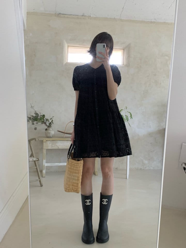 Arc - Korean Women Fashion - #momslook - Simon Lace One-Piece - 8