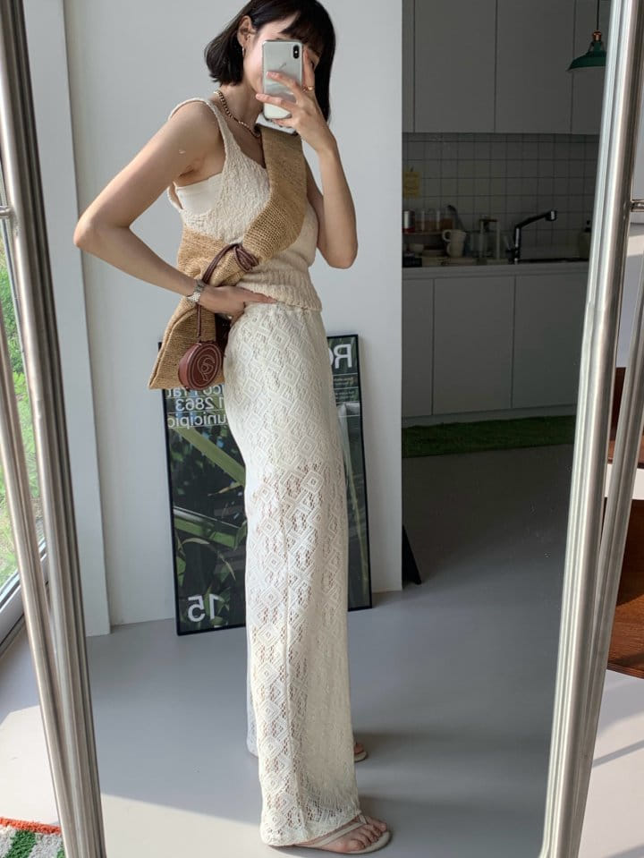 Arc - Korean Women Fashion - #romanticstyle - Crochet Pants - 2