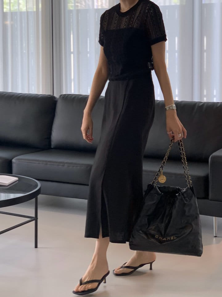 Arc - Korean Women Fashion - #momslook - Alice Knit Tee - 4