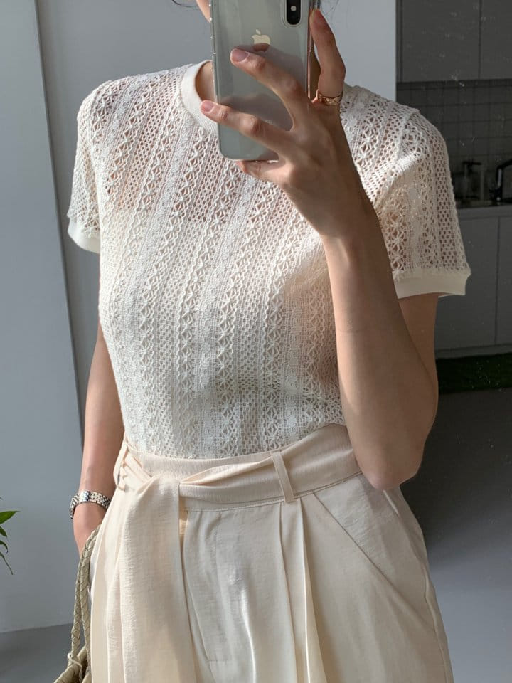 Arc - Korean Women Fashion - #womensfashion - Alice Knit Tee - 8