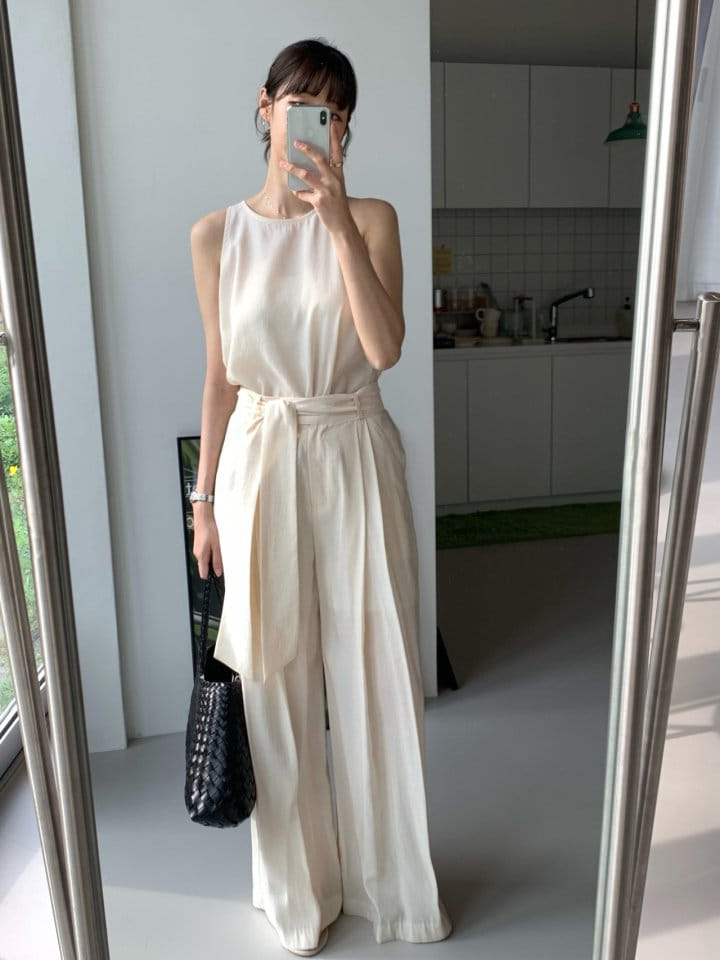 Arc - Korean Women Fashion - #womensfashion - Peach Pants - 8