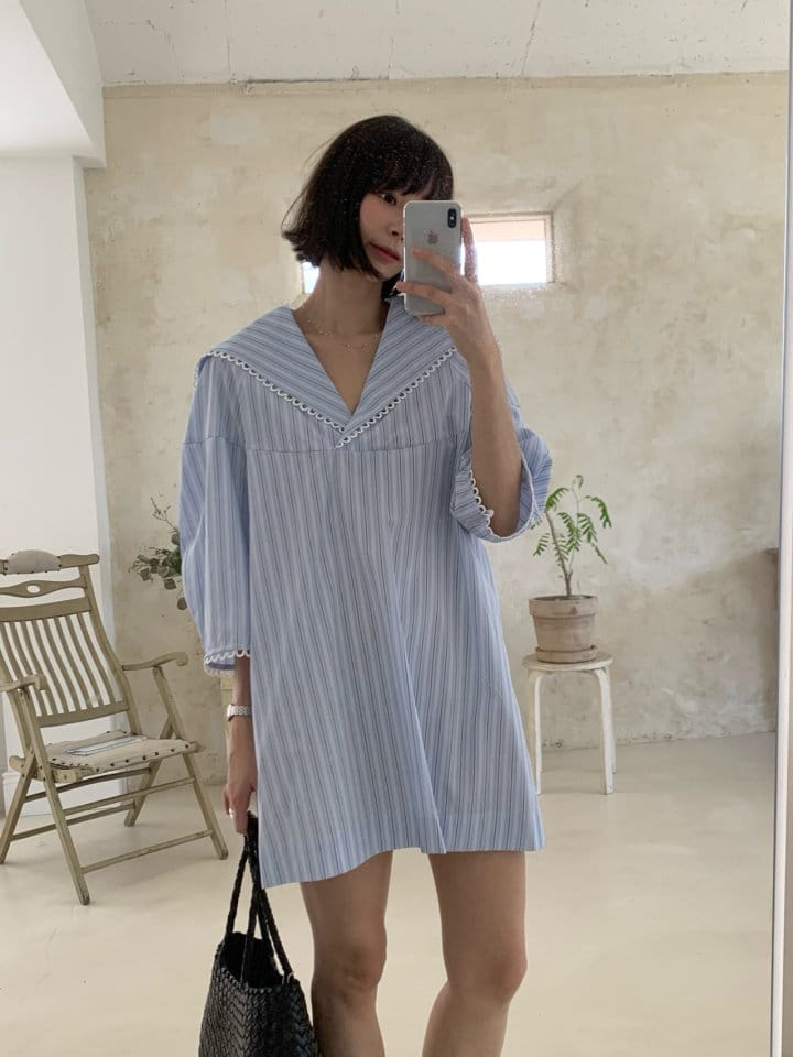 Arc - Korean Women Fashion - #womensfashion - Picnic One-Piece Blouse - 10
