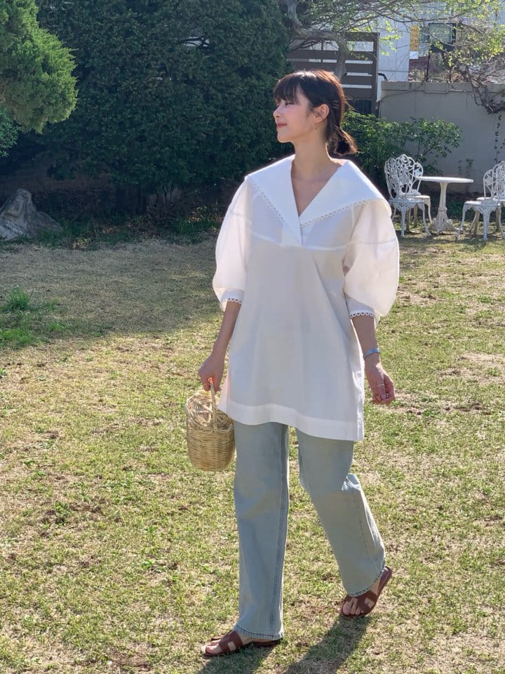 Arc - Korean Women Fashion - #womensfashion - Picnic One-Piece Blouse - 8