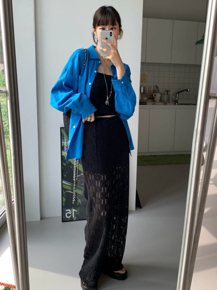 Arc - Korean Women Fashion - #womensfashion - Crochet Pants - 9
