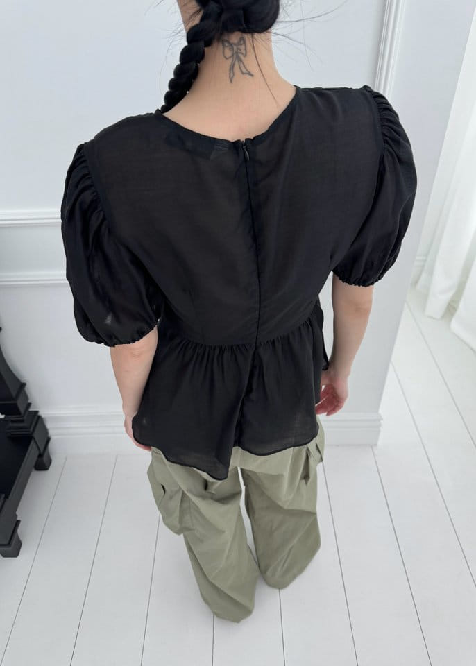 Auver_Fit - Korean Women Fashion - #momslook - Silk See Through Blouse - 8