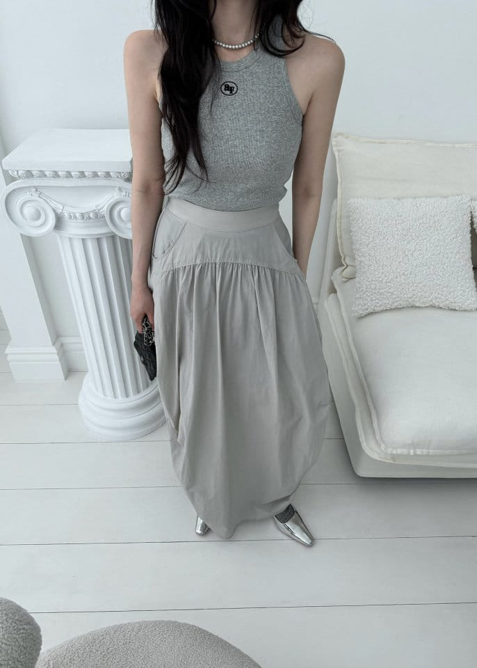 Auver_Fit - Korean Women Fashion - #womensfashion - Side Shirring Skirt - 8