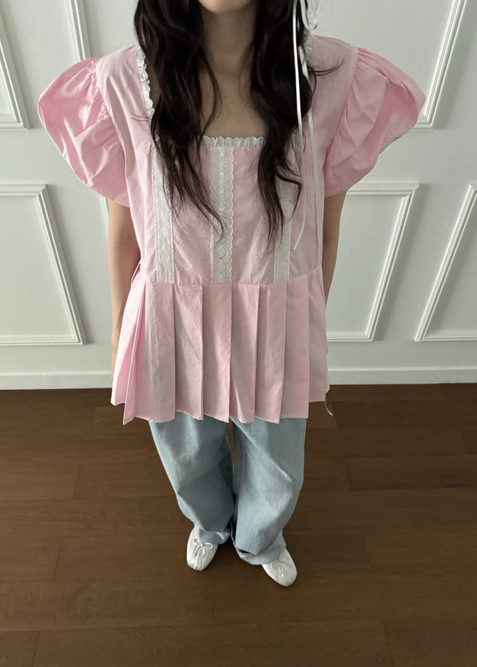 Auver_Fit - Korean Women Fashion - #womensfashion - Petite Bureum Blouse - 2
