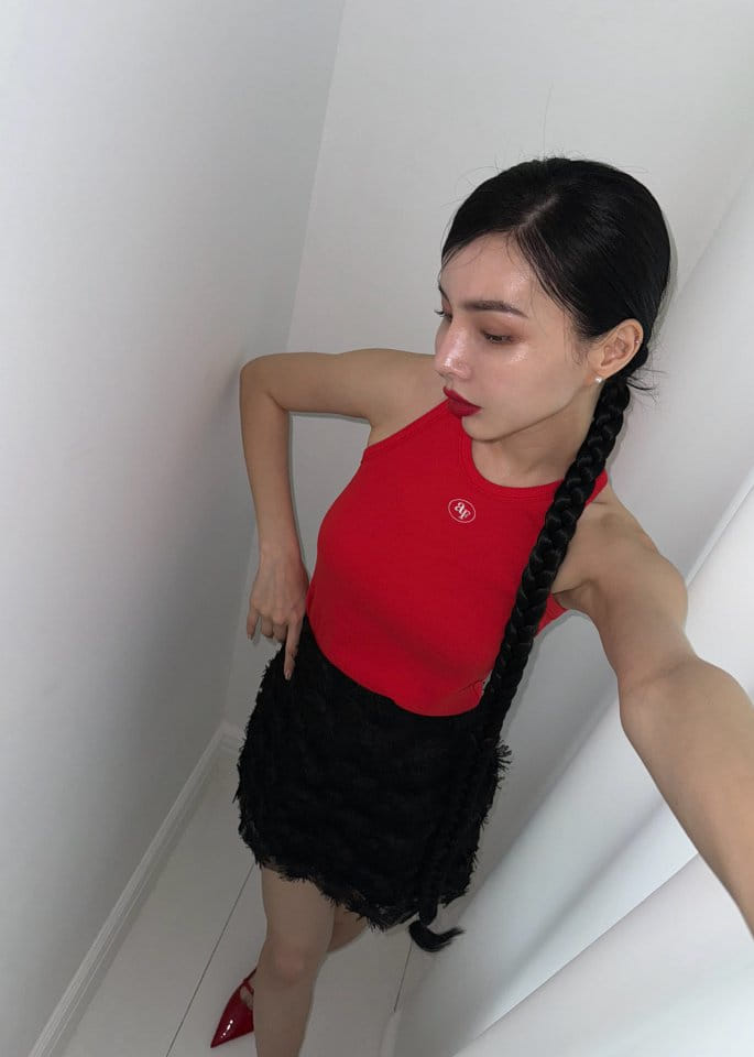Auver_Fit - Korean Women Fashion - #womensfashion - Sun Flower Mini Skirt - 5