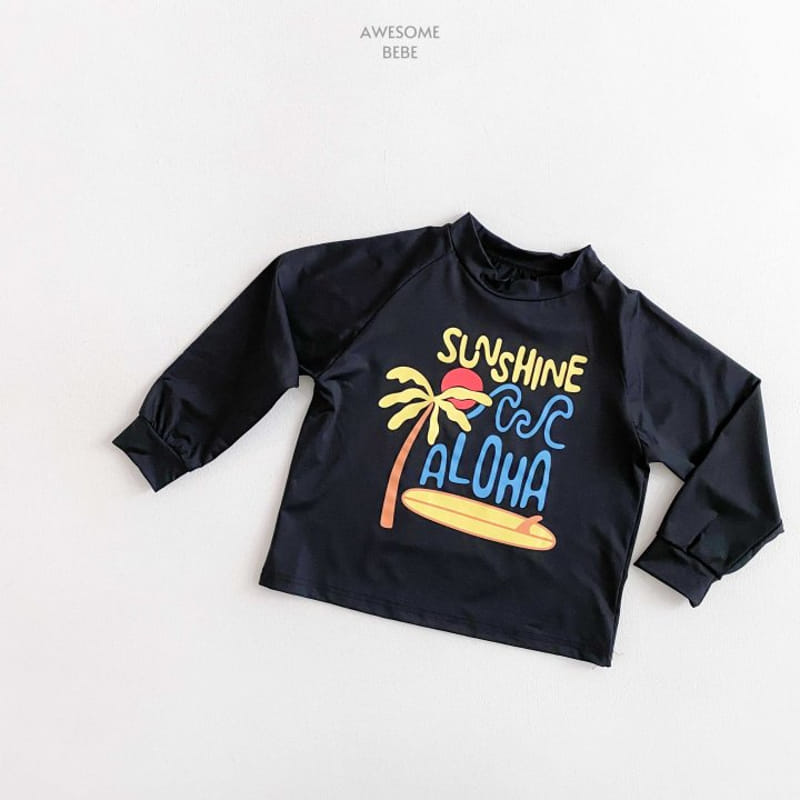 Awesome Bebe - Korean Children Fashion - #prettylittlegirls - Aloha Rash Guard With MOM - 8