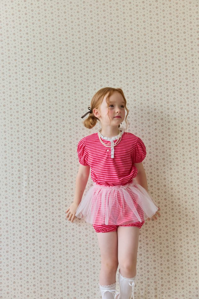 Berry Berry - Korean Children Fashion - #kidsshorts - Pepe Top Bottom Set - 6