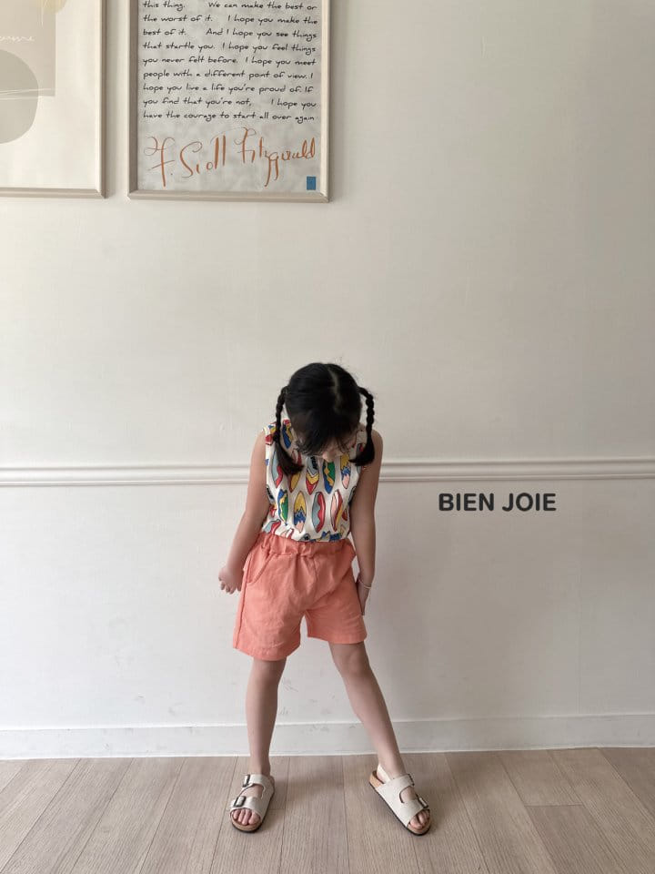 Bien Joie - Korean Children Fashion - #magicofchildhood - Surfing Sleeveless Tee - 5