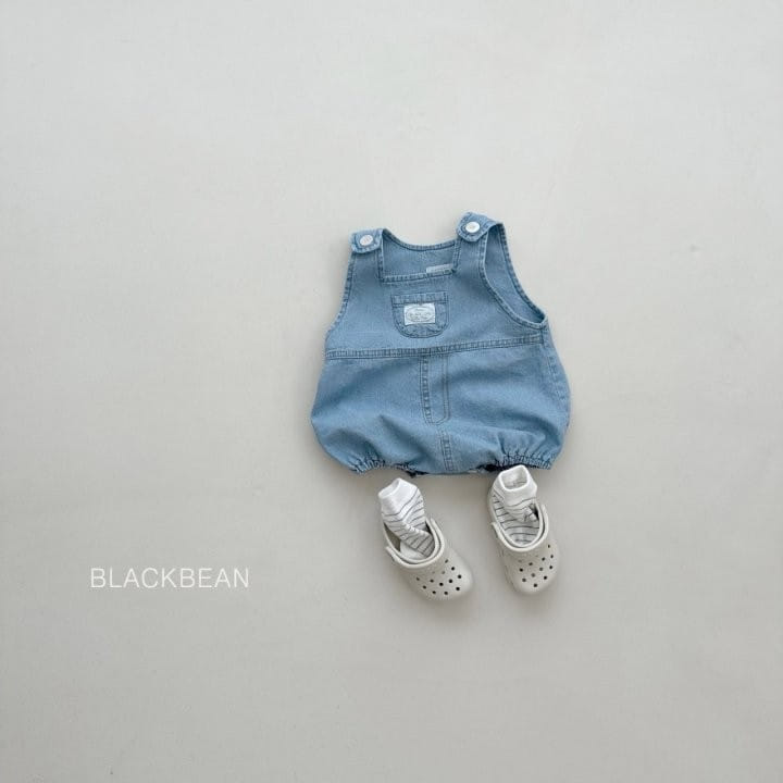Black Bean - Korean Baby Fashion - #babygirlfashion - Bang Bang Bebe Dungarees - 4