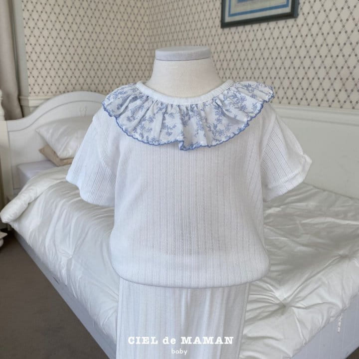 Ciel De Maman - Korean Baby Fashion - #babyclothing - Lux Top Bottom Set - 3