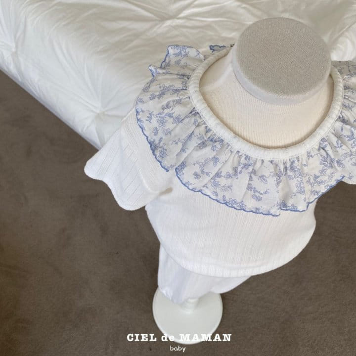 Ciel De Maman - Korean Baby Fashion - #babyfever - Lux Top Bottom Set - 5