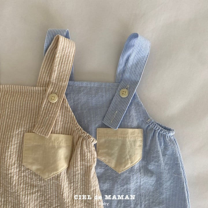 Ciel De Maman - Korean Baby Fashion - #babyfever - Shu Shu Dungarees - 4