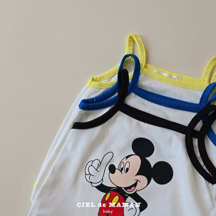 Ciel De Maman - Korean Baby Fashion - #babywear - String Sleeve M Body Suit - 3