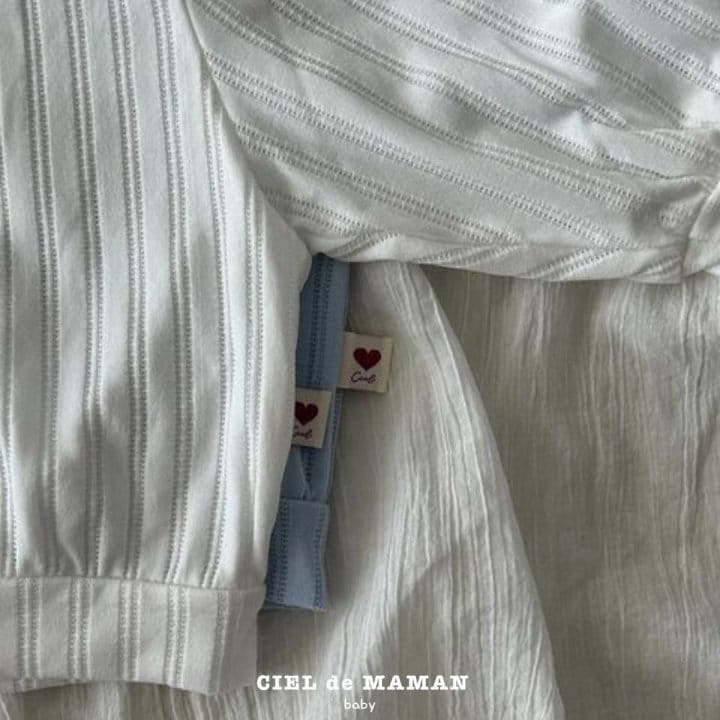 Ciel De Maman - Korean Baby Fashion - #onlinebabyshop - Fresh Cream Cardigan - 3