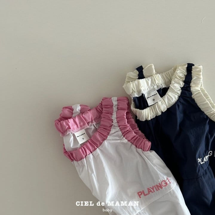 Ciel De Maman - Korean Children Fashion - #discoveringself - Play Game Body Suit - 2