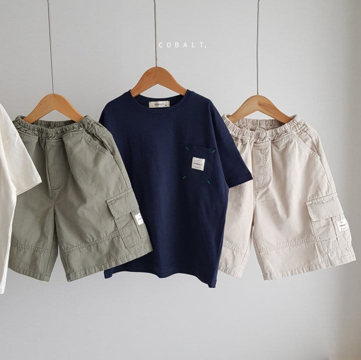 Cobalt - Korean Children Fashion - #designkidswear - C Pocket Tee - 6