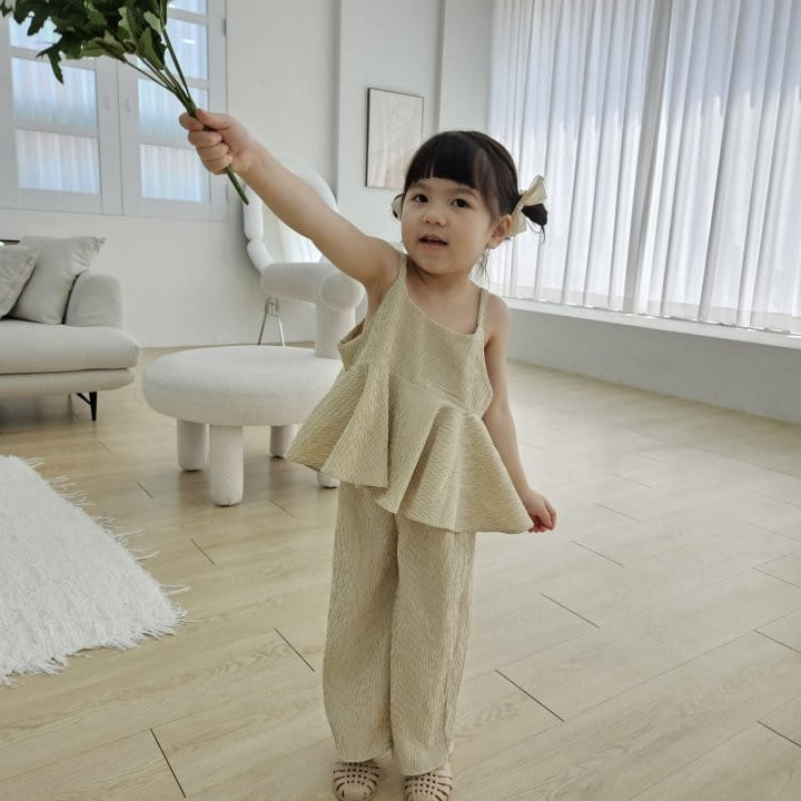 Color - Korean Children Fashion - #kidsstore - Heidi Top Bottom Set - 3