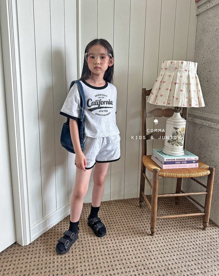Comma - Korean Children Fashion - #prettylittlegirls - California Top Bottom Set - 10