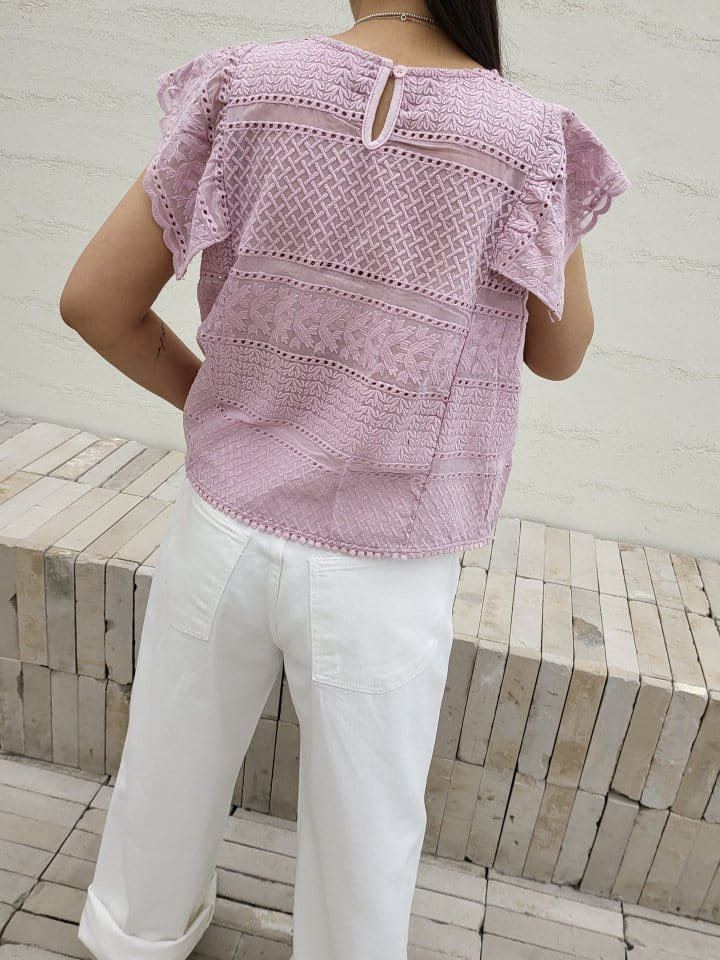 Corner0123 - Korean Women Fashion - #vintageinspired - Maple Blouse - 2