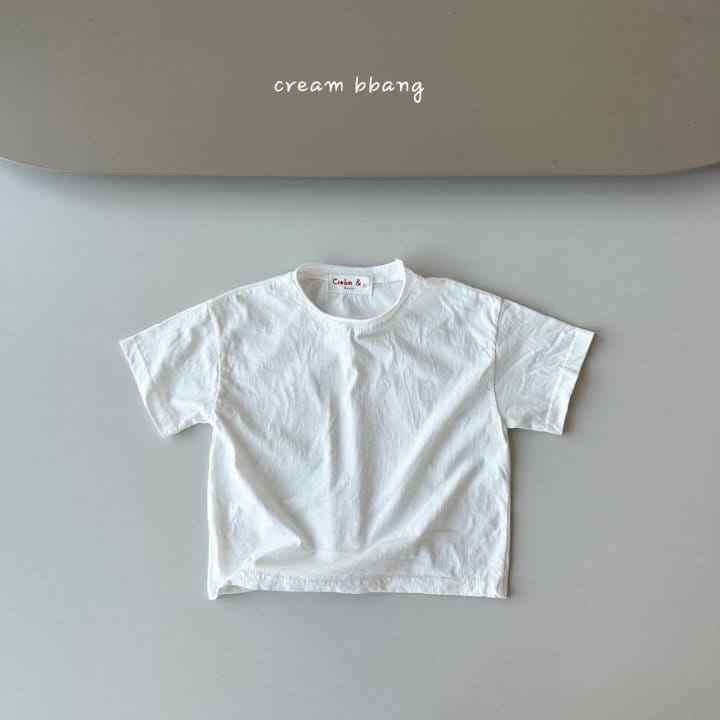 Cream Bbang - Korean Children Fashion - #prettylittlegirls - Reach Washing Short Sleeve Tee - 3