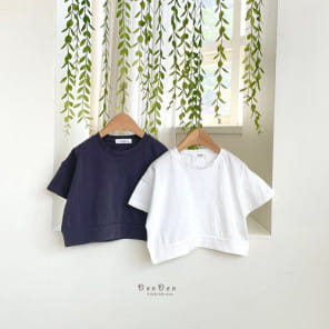 Denden - Korean Children Fashion - #Kfashion4kids - Something Crop Tee