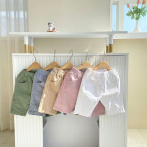 Denden - Korean Children Fashion - #magicofchildhood - Heni Cropped Shorts