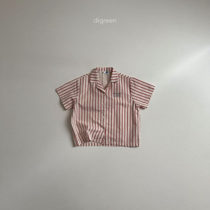 Digreen - Korean Children Fashion - #Kfashion4kids - blue, red, beige - 10