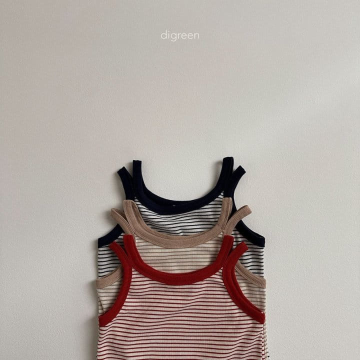 Digreen - Korean Children Fashion - #childofig - red, navy, beige - 8