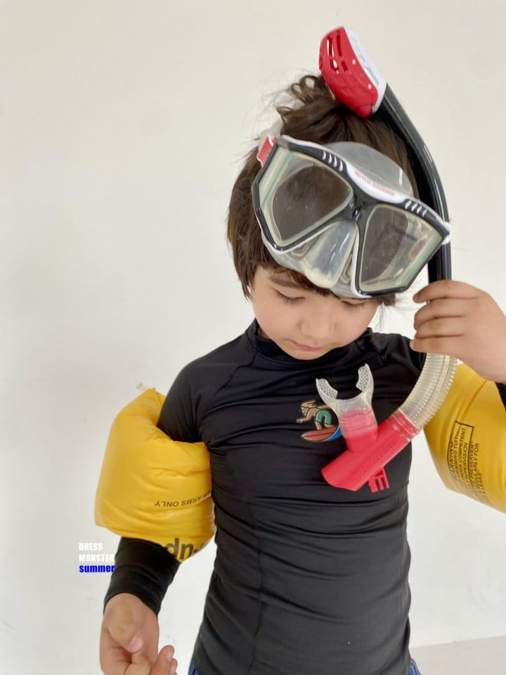 Dress Monster - Korean Children Fashion - #kidsstore - Rash Guard - 10