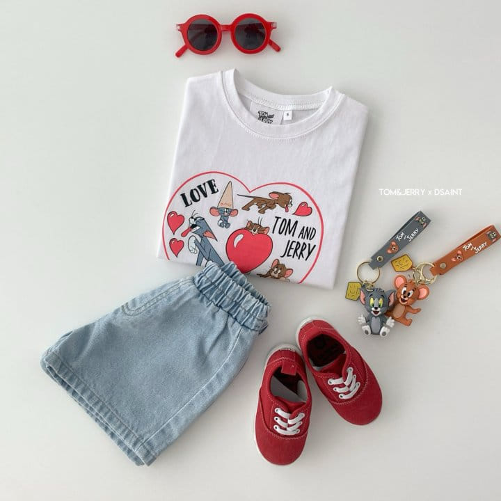 Dsaint - Korean Children Fashion - #prettylittlegirls - Heart T J Tee - 3
