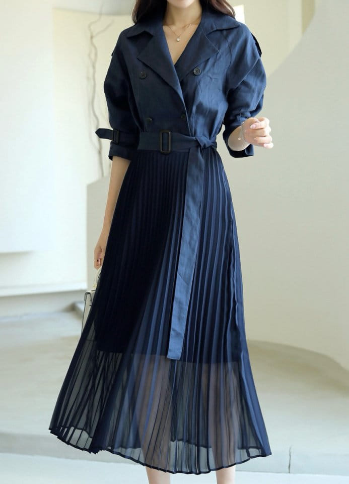 Elmu - Korean Women Fashion - #momslook - B One-Piece - 4