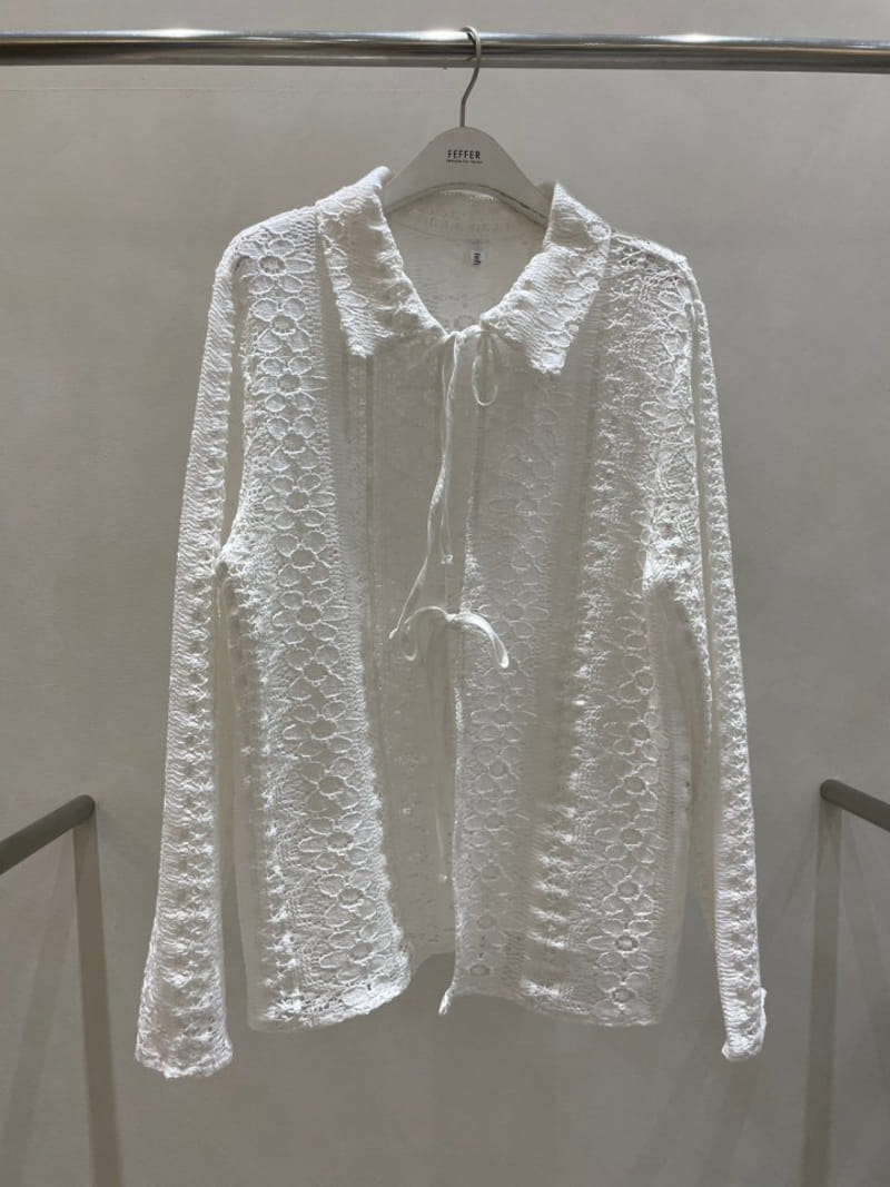 Feffer - Korean Women Fashion - #momslook - Lace Cardigan - 2