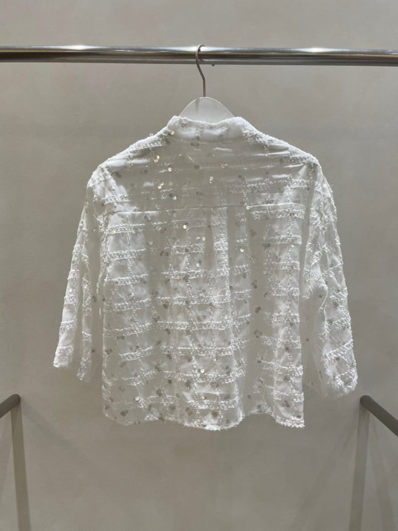 Feffer - Korean Women Fashion - #momslook - Bling Blouse - 4