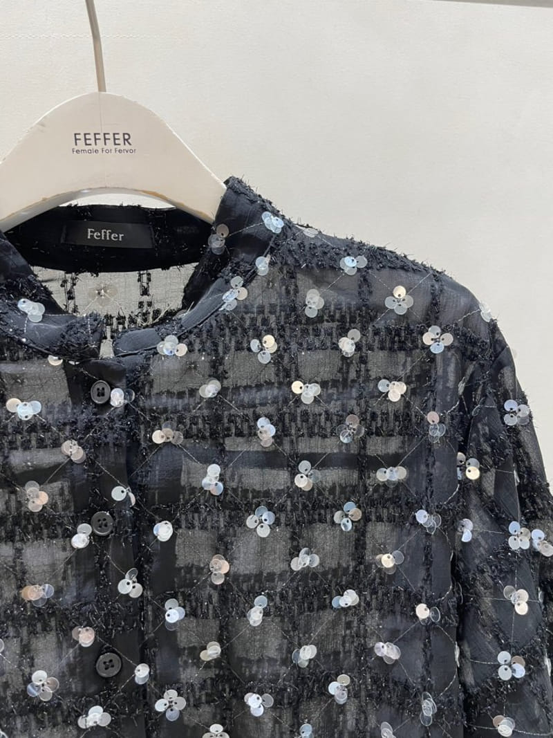 Feffer - Korean Women Fashion - #womensfashion - Bling Blouse - 6