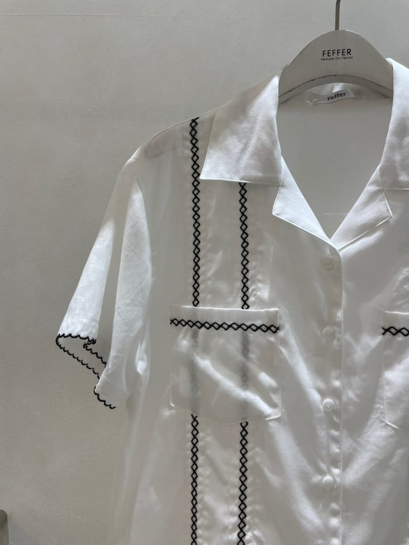 Feffer - Korean Women Fashion - #womensfashion - Plin Shirt - 3
