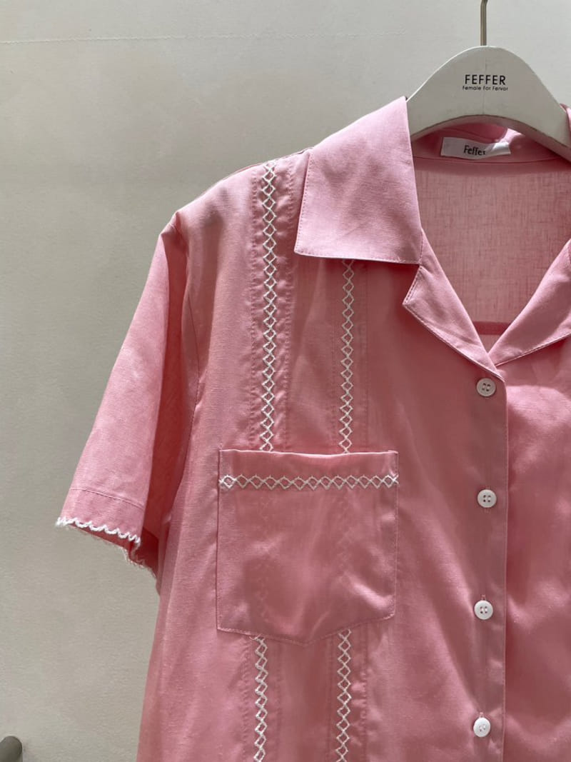 Feffer - Korean Women Fashion - #womensfashion - Plin Shirt - 7