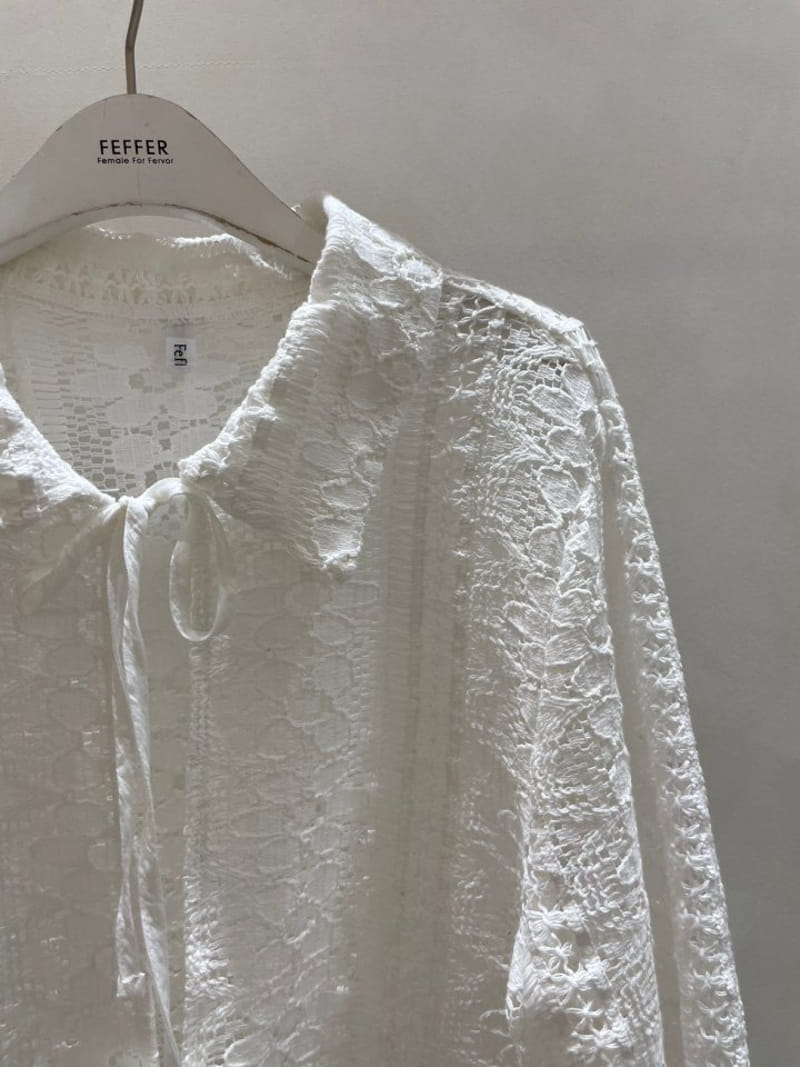 Feffer - Korean Women Fashion - #womensfashion - Lace Cardigan - 3