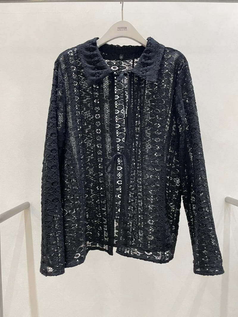 Feffer - Korean Women Fashion - #womensfashion - Lace Cardigan - 5