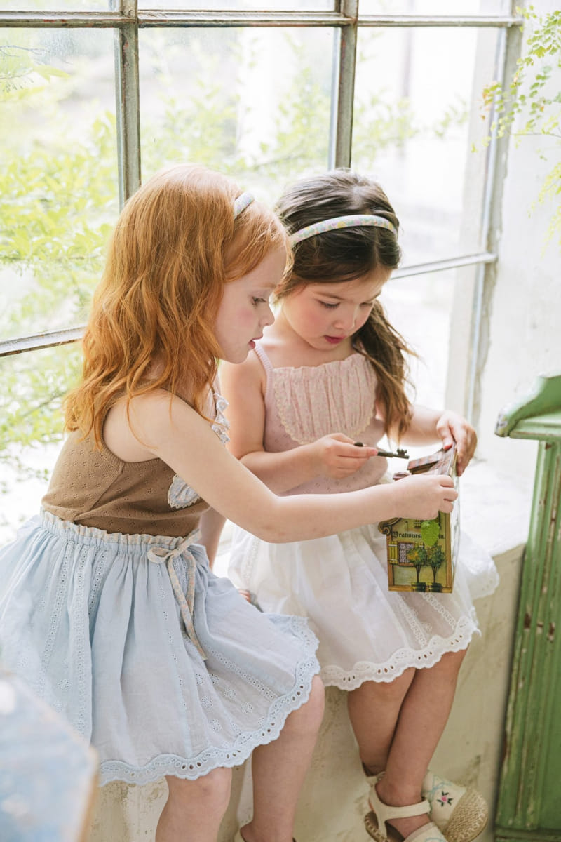 Flo - Korean Children Fashion - #kidzfashiontrend - Bon Bon Sleeveless Tee - 4